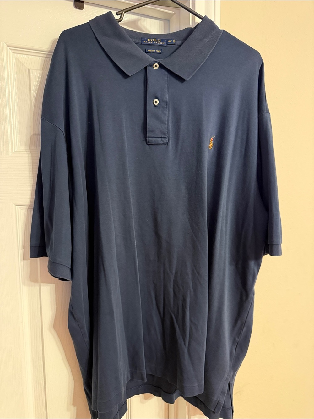 Polo by Ralph Lauren Men’s Dark Navy Polo with Gold Pony